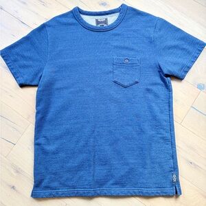Todd Snyder Navy Fleece Tee